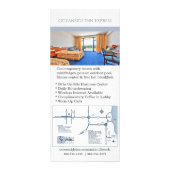 Carte Publicitaire Hôtel élégant (Dos)