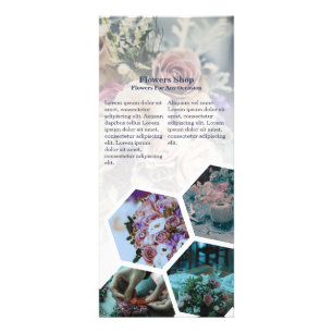 Carte Publicitaire Information sur les services aux fleuristes Photo 