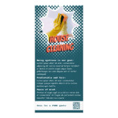 Carte Publicitaire Informations sur les services de nettoyage de mais (Devant)