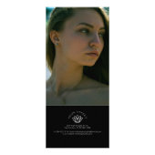 Carte Publicitaire Instructions de perçage de l'oreille après soins p (Dos)