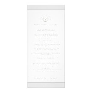 Carte Publicitaire Instructions de perçage des oreilles après la pr