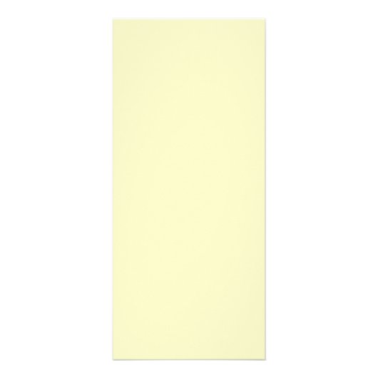 Carte Publicitaire Jaune Beurre Uni (Devant)
