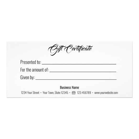 Carte Publicitaire Joyeux Noël Gold Parties scintillant Fir Branche C (Dos)