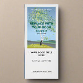 Carte Publicitaire Lancement de la couverture de livre personnalisée 