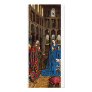 Carte Publicitaire L'Annonciation de Van Eyck Premium Lumière de Cath