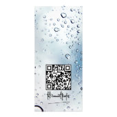 Carte Publicitaire Lave-pression Eau Laveuse Baisse d'alimentation Li (Dos)