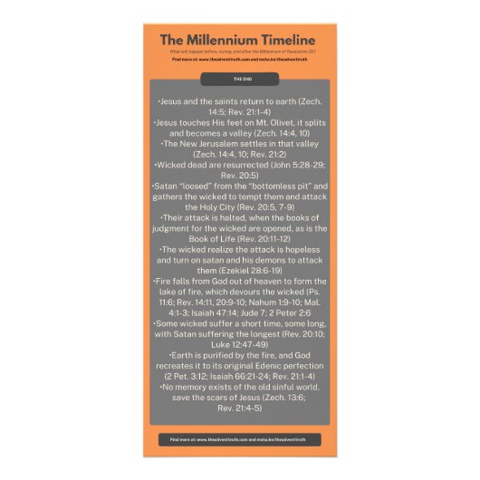 Carte Publicitaire Le Millenium Partable (Dos)