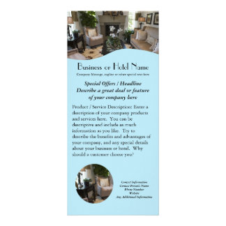 Carte Publicitaire Le voyage, hôtel, support de décorateur carde