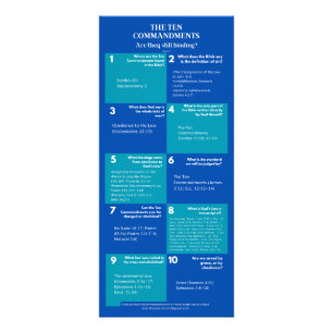 Carte Publicitaire Les Dix Commandements Partageables