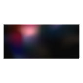 Carte Publicitaire libellule rouge brillante (Dos)