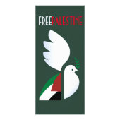 Carte Publicitaire Libérer la Palestine (Dos)