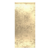 Carte Publicitaire logo lotus sur fausse feuille d'or (Dos)