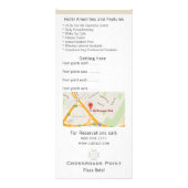 Carte Publicitaire L'or a modifié la tonalité l'hôtel (Dos)