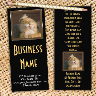 Carte Publicitaire Maine Coon Prévenir la photo de près