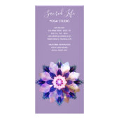 Carte Publicitaire Mandala d'unité (Dos)