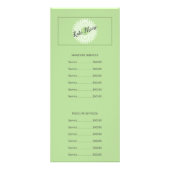 Carte Publicitaire Manucure Pédicure Soins de Salon de Manucure (Devant)