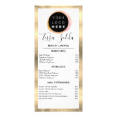 Carte Publicitaire Manucure Pedicure Wellness Maquillage Nails (Devant)