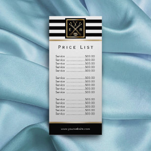 Carte Publicitaire Maquillage Artiste Salon Logo Grandes Modernes Tar