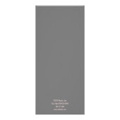 Carte Publicitaire Marbre rose Faux et coiffeuse gris 2 côtés (Dos)