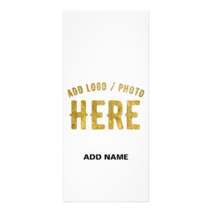 CARTE PUBLICITAIRE MARQUE BLANCHE MODERNE ET PERSONNALISABLE VÉRIFIÉE