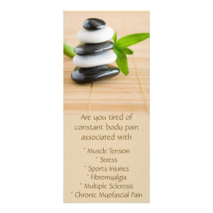 Carte Publicitaire Massage de zen
