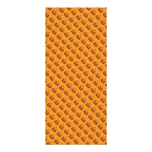 Carte Publicitaire Menacer Jack O'Lantern Halloween (Devant)