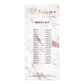 CARTE PUBLICITAIRE MODÈLE (Devant)