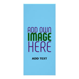 CARTE PUBLICITAIRE MODÈLE DE TEXTE D'IMAGE BLEU SKY SWAG MODERNE MODI
