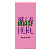 CARTE PUBLICITAIRE MODÈLE DE TEXTE D'IMAGE CHAUD MODERNE ÉDITABLE (Dos)