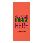 CARTE PUBLICITAIRE MODÈLE DE TEXTE D'IMAGE ROUGE DE TOMATE ÉDITABLE M (Dos)
