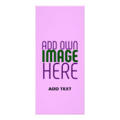 CARTE PUBLICITAIRE MODERNE ÉDITABLE SIMPLE MAUVE IMAGE MODÈLE TEXTE (Dos)