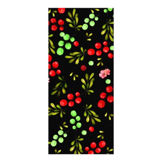 Carte Publicitaire Motif Baies (Dos)