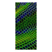 Carte Publicitaire Neon motif (Dos)