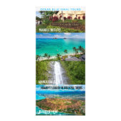 CARTE PUBLICITAIRE OAHUBLUEOAHU.TOURS (Dos)