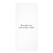 Carte Publicitaire OM symbol rack card! (Dos)