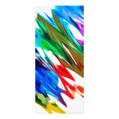 Carte Publicitaire Ondes colorées (Dos)