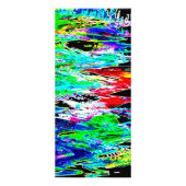 Carte Publicitaire Ondes colorées (Dos)