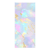 Carte Publicitaire opale fausse iridescente (Dos)