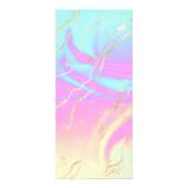 Carte Publicitaire Opale iridescente holographique Gem | Services de  (Dos)