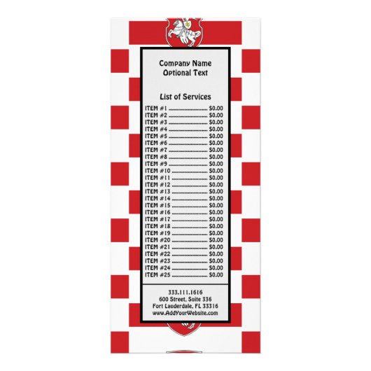 Carte Publicitaire Pagonya Drapeau Biélorussie Cavalier Blanc Biéloru (Devant)