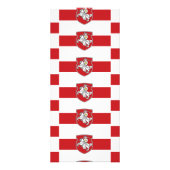 Carte Publicitaire Pagonya Drapeau Biélorussie Cavalier Blanc Biéloru (Dos)