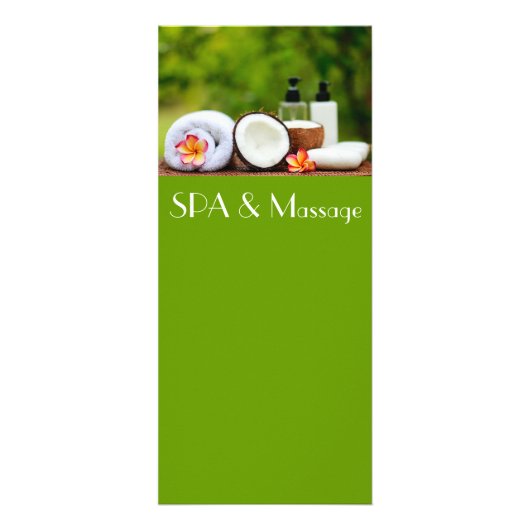 Carte Publicitaire Paramètre spa (Devant)