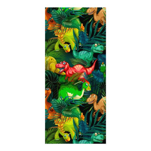 Carte Publicitaire Parc Dinosaur (Dos)