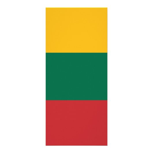 Carte Publicitaire pavillon lituanien (Dos)