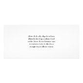 Carte Publicitaire Photo Massage de bras (Dos)