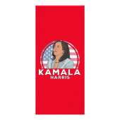 Carte Publicitaire Politique Kamala Harris (Dos)