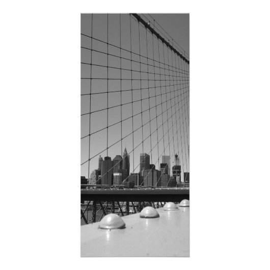 Carte Publicitaire pont de Brooklyn (Devant)