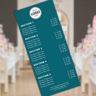 Carte Publicitaire Produit/Prestations de service personnalisés Simpl