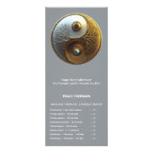 Carte Publicitaire Racine de l'Harmonie | Conception Yin Yang (Devant)