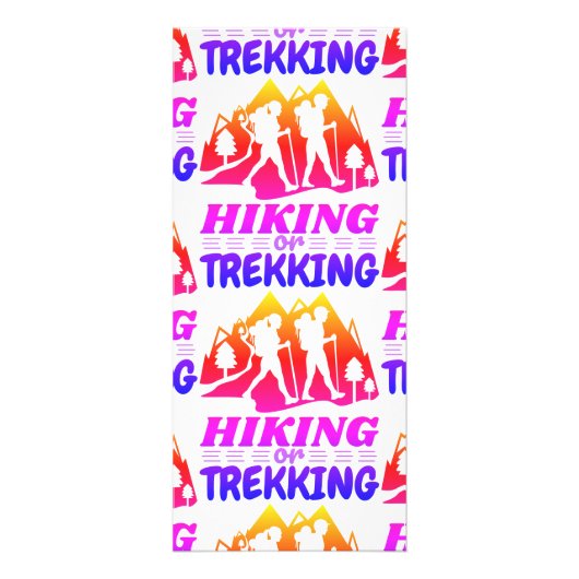 Carte Publicitaire Randonnée ou trekking (Devant)